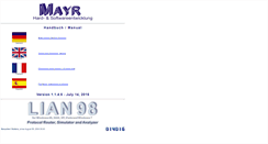 Desktop Screenshot of manuals.lian98.biz